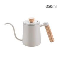 Kavinukas Paskirstytuvas Pieno Putojimo Indelis Ąsotis Žąsies Kaklelio Snapas Nerūdijantis Plienas Espresso Kava Arbata Pieno Puodelis Virdulys Skardinė 600ml white