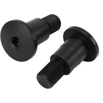 2 vnt motociklo vairo juostos galo veidrodžio adapteriai M16 sriegio aliuminio lydinys, skirtas MT07 MT09 MT10