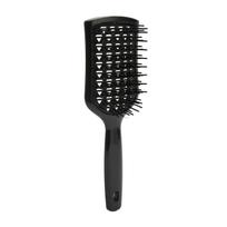 Black Vent Hair Brush Professional Men Women Paddle Detangling Brush Styling Tool for Fast Blow