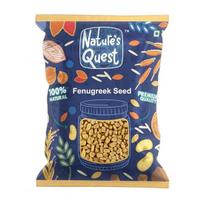 Nature's Quest Natural Premium Fenugreek Seed | Methi Dana | Ginja | Chemical Free & Pesticides Free | Blood Sugar Level (900gm) blue