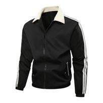 Men Casual Windbreaker Bomber Jackets Coats Spring Autumn Mens Solid Windproof Outwear Formal Fashion Jacket Coats Man M abrikosas