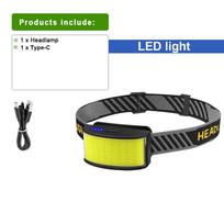 Didelio galingumo LED žibintuvėliai priekinis žibintas LED galvos kempingas žvejybos reikmenys priekinio žibinto dangtelio šviesa priekinis LED įkraunamas darbo galvos žibintas