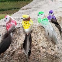 Artificial Foam Feather Animal Bird Figurine Ornament Lawn Yard Garden Decor ARI