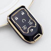 Naujas automobilio rakto dangtelis dėklas pakabukas Chevrolet Suburban Silverado GMC Terrain Yukon Tahoe Sierra Smart Auto Priedai Raktų pakabukas
