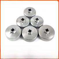 Aliuminio dangtelio alyvos filtro raktas 901/902 - Patvarus dubens tipo išmontavimo įrankis 3/8 Toyota cap wrench (six-point silver)