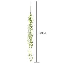 78CM Artificial Fleshiness Lover Tears Succulents Pearls Fleshy Vine Flower Hanging Rattan Wall Garden Home Decor Fake Plants žalia