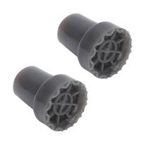2pcs Crutch Feet Pads Wear Resistant Protective Round Foot Design 360 Degree Rotatable Thickened pilka
