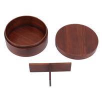 Lunch Box Bento Food Fruit Container Large Capacity Good Sealing with Divider for Office School L brown