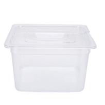 Lėtos viryklės indas su dangteliu plastikinis 12 l Lėto virimo maisto laikymo indas lėtamiausiam white