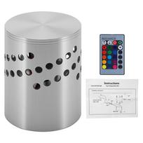 3W LED sieninis šviestuvas Aliuminio vidaus apšvietimas KTV baro dekorui su nuotolinio valdymo pultu
