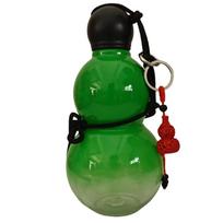 Vintage Inspired Chinese Gourd Travel Water Bottle 800ML Stylish Large Capacity Hydration Gift for Game Fans žalia