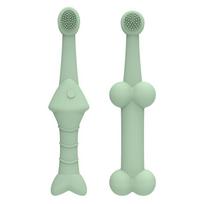 New Pet Toothbrush Cat and Dog Oral Cleaning Toothbrush Anti-calculus Cleaning Pet Supplies