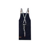 Canvas Aprons for Men Multicolor Mens Apron Apron with Front Pockets Excellent Covering Protection For Grill Restaurant Butcher mėlyna