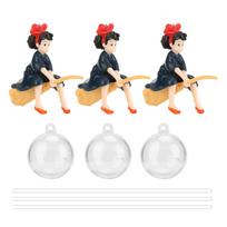 Little Witch Fish Tank Decorations Cute Floating Little Witch Aquarium Decorations for Fish Tank