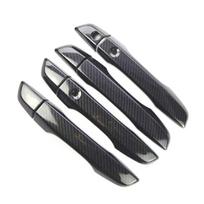 Upgrade For Honda/Civic 10th 2016 2017 2018  Car Door Handle Covers auto Overlay Trim Stickers car tuning Silver with sensor
