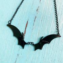Goth Vampire Vintage Bat Wings Pendant Choker Necklace Christmas Witchy Gift For Women Best Friends   Jewelry juoda