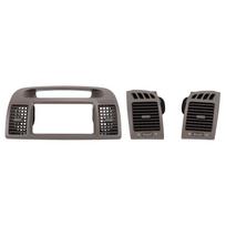 Front Center Dash AC Vents Radio Trim Bezel Air Conditioning Outlet Grill Panel Replacement for