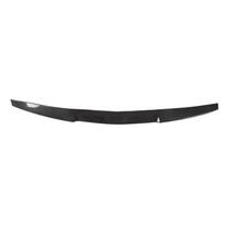 Carbon Fibre Style Rubber Rear Trunk Spoiler Lip Wing Universal Car Modification 121cmx7.5cm black
