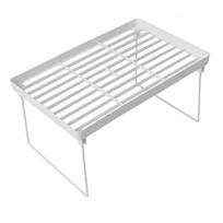 Bathroom Storage Shelf Foldable Design Lightweight Sturdy Easy Assembly Minimalist Simple Storage Rack M