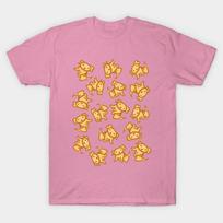 T Shirt Women Dogs Yellow Lab Harajuku Print Kawaii Tshirt Summer Short Sleeve Female T-Shirt Top Tee S
