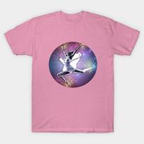 T Shirt Women Vibrant Leap Harajuku Print Kawaii Tshirt Summer Short Sleeve Female T-Shirt Top Tee S