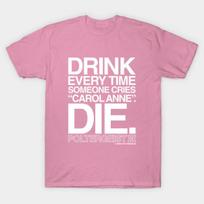 T Shirt Women The Most Dangerous Drinking Game Harajuku Print Kawaii Tshirt Summer Short Sleeve Female T-Shirt Top Tee S white