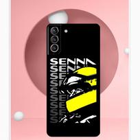 Ayrton Senna F1 Racing Case For Samsung Galaxy S24 S23 S22 Ultra Note 10 Plus Note 20 S9 S10 S20 S21 FE Back Cover Galaxy S20 Plus brown