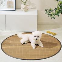Pet Mat Summer Doghouse Cool Mat Sleeping with Four Seasons Universal Golden Retriever Floor Mat Pet Sleeping Mat Dog Mat Medium-50cm