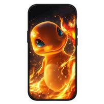 Cover for iPhone 16 15 Xiaomi Redmi Note 14 13 12 11 Pro Max X 8 9 16e Samsung Galaxy S25 S24 S23 Moto A4 OPPO Huawei Comics Charmander Phone Case for iPhone 16e rausvai ruda