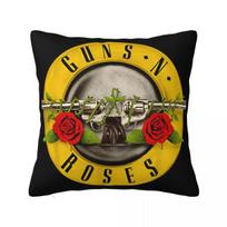Guns N Roses Bullet Logo Pillowcase Polyester Cushion Cover Decor Heavy Metal Pillow Case Cover Car Drop Shipping 18' 30x30cm