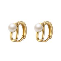 Pearl Earrings Korean Style High-end Ear Buttons for Women New Trendy