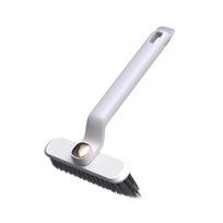 Cleaning Brush Multi Function Rotating Crevice Cleaning Brush white