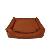 Imitation Leather Technology Cloth Waterproof Kennel Pet Bed Sofa M:65*45*20cm ruda