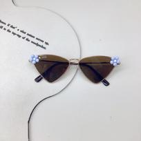 Children'S Sunglasses Metal Flower Cute Baby Sunglasses Shade Sunscreen Uv Protection Girls Glasses