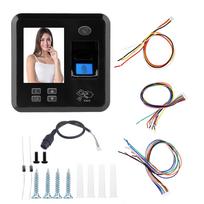 Biometric Fingerprint & ID Card Door Access Control Time Attendance With IP/TCP Interface black
