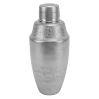 Cocktail Shaker 304 Stainless Steel Boston Shaker Mixer with Built in Strainer for Bar Home gray