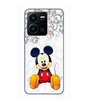 Case For Vivo Y35 4G Mickey Mouse disneyland Cartoon Maniacase juoda