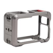 Action Camera Protective Frame Aluminum Alloy Quick Release Camera Cage for OSMO ACTION 3 4