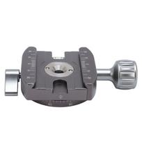 360 Degree Panoramic Tripod Clamp Base Gray Quick Release Clamp Photography Equipment Accessory gray