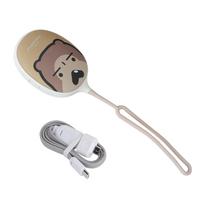 Portable Cute Animal Pattern USB Charging Hand Warmer LED Lamp for Home OfficeKoe