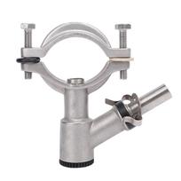 1.5 Inch Insert Valve Accessory Quick Release Stainless Steel Milking Machine Pipe Clamp for