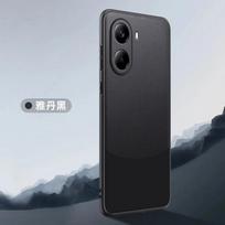 Splicing Leather Phone Case For POCO X7 Pro M7 Pro Shockproof Bumper Matte Soft Frame Cover For Xiaomi Redmi Turbo 4 POCO X7 juoda