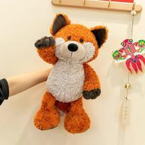 Wolf Doll In Sheepskin Big Bad Wolf Hugs Sleeping Doll Fox Plush Toy Rag Doll Birthday Gift 40cm