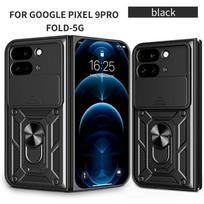 Armor Shockproof Case For Google Pixel 9 Pro Fold 5G Protective Cover With Ring Magnetic Stand Holder Coque Fundas For Pixel 9 Pro Fold juoda