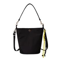 Women'S Bag Japanese Fashion Lazy Casual Tote Bag Simple Shoulder Oblique Span Nylon Bucket Bag Small juoda