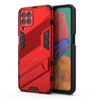 Skirta Samsung Galaxy A22 5G Nacho Smūgiams atsparus šarvuotas telefono dėklas Skirta Galaxy A22 4G Kritimui atsparus Apsaugantis galinis dangtelis Stovas Coque For A22 5G oranžinė