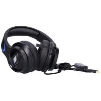 Gaming Headset Surround Sound Noise Canceling Over Ear Headphones with Mic and LED Light for PS4