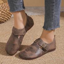 Women Flats Ballet Vintage Luxury High Quality Loafers Casual Elegant Sneakers Women Comfortable Office Boat Shoes for Women 36