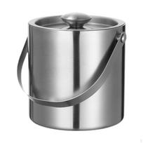 Double Wall Insulated Ice Bucket Cooling Beverage Chilling Container for Parties Outdoor 2L