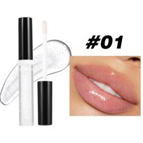 Handaiyan Hydrating Pearl-Lustre Liquid Lip Gloss - Longwear Moisturizing Stain 6ML